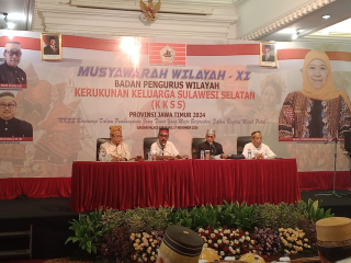 Ir. H. Muslim Hamzah Kembali Memimpin BPW KKSS Jawa Timur Periode 2024-2029