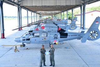 Satu Perwira Wing Udara 3 Biak Lulus Kualifikasi Instruktur Penerbang Heli