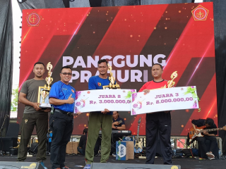 Gebyar HUT Babinkum TNI ke-49, Kompetisi Olahraga dan Sinergi TNI-Masyarakat di Surabaya