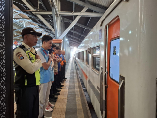 KAI Daop 8 Surabaya Torehkan Ketepatan Waktu 99,8% Selama Angkutan Nataru 2024
