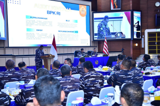 Dibuka KASAL, Komandan Puspenerbal Hadiri Rapat Pimpinan TNI AL 2025