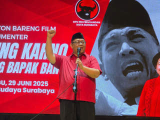 Bung Karno Arek Suroboyo: PDI Perjuangan Surabaya Gelar Nonton Bareng Film dan Diskusi Inspiratif