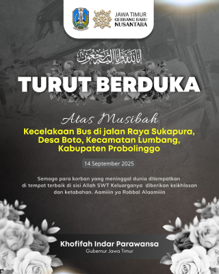 Gubernur Khofifah Sampaikan Belasungkawa untuk Korban Nakes Rombongan di Bromo