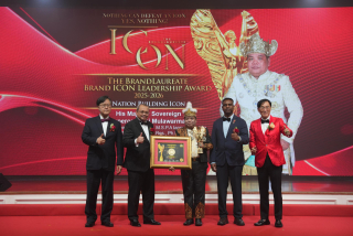 Diakui Dunia, Maharaja Kutai Mulawarman Sabet BrandLaureate Nation Building Icon 2026