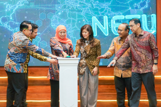 Gubenrur Khofifah bersama Menkomdigi Resmikan Talenta Digital Jatim Mendunia