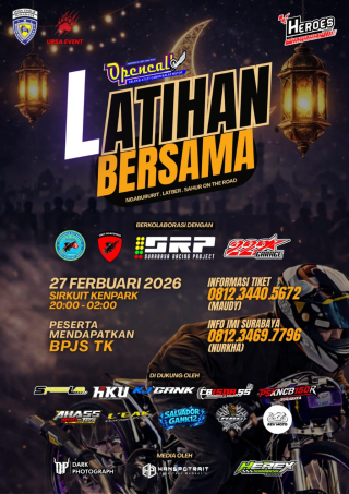 IMI Surabaya Gelar Open Call Latber, Siapkan Database dan Sekolah Balap Atlet Muda