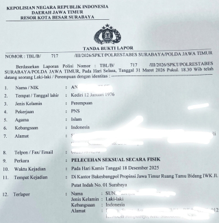 Korban Tempuh Jalur Hukum, Dugaan Pelecehan di Lingkungan ASN Jatim Dipertanyakan