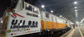 Uji Perdana B50 di Lokomotif, KAI Perkuat Komitmen Tekan Emisi Karbon