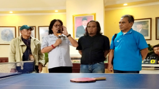 Semarak HUT RI ke-81, Wartawan DPRD Surabaya Gelar Lomba Tenis Meja