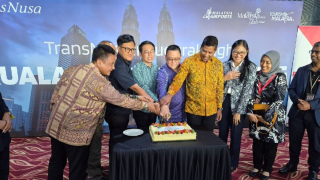 Transnusa Resmi Buka Rute Lampung–Kuala Lumpur