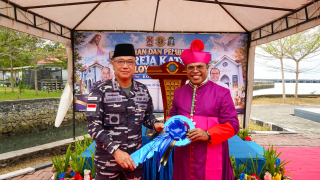 Dankodaeral IX dan Uskup Amboina Resmikan Gereja Katolik Santo Aloysius Gonzaga