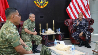 Kodaeral IX Perkuat Akuntabilitas BMN, Terima Kunjungan Tim Itjen Kemhan RI