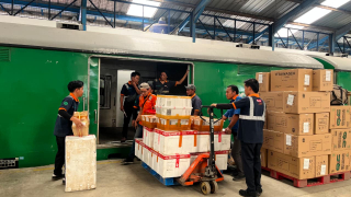 KAI Daop 8 Surabaya Angkut 1,98 Juta Ton Barang hingga Agustus 2026