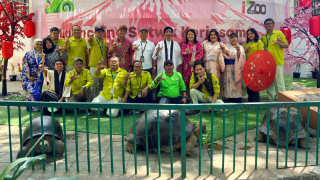 KBS Punya Penghuni Baru, Empat Kura-Kura Aldabra Didatangkan dari Jepang