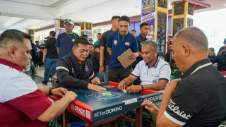 Kodaeral IX Ikut Meriahkan HUT ke-81 TNI Lewat Turnamen Domino di Ambon