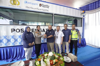 Perkuat Arus Logistik, Pelindo Resmikan Pos Pantau Lalu Lintas di Tanjung Perak