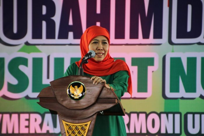 Gubernur Khofifah Ingatkan Muslimat NU Gunakan Sosmed untuk Kebaikan