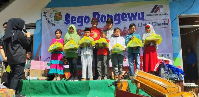 Alhamdulillah, Kegiatan Sego Rongewu Edisi Spesial Berjalan Lancar