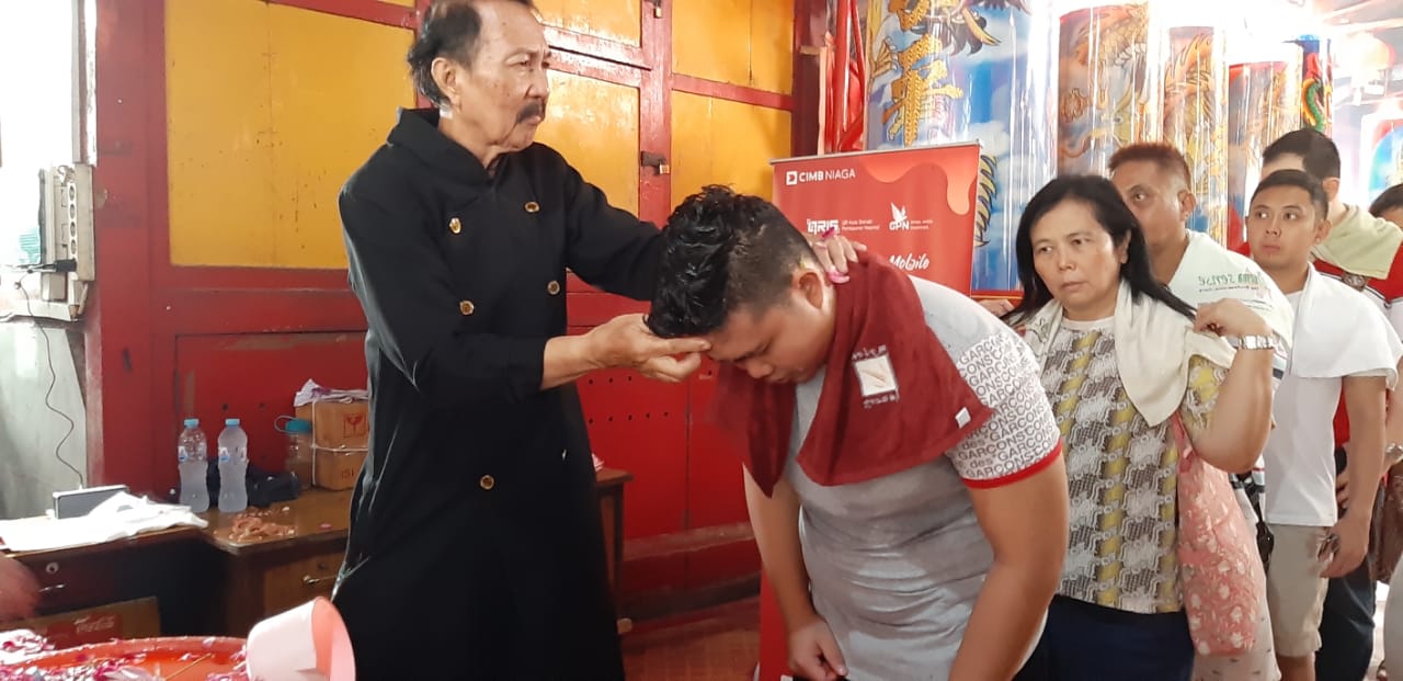Ritual Cie Suak Acara Puncak Perayaan Tahun Baru Imlek 2571