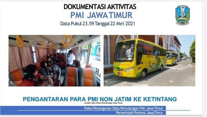 Gubernur Khofifah Pastikan Penanganan Pemulangan PMI Berjalan Kondusif dan Terus Terpantau dengan Baik*