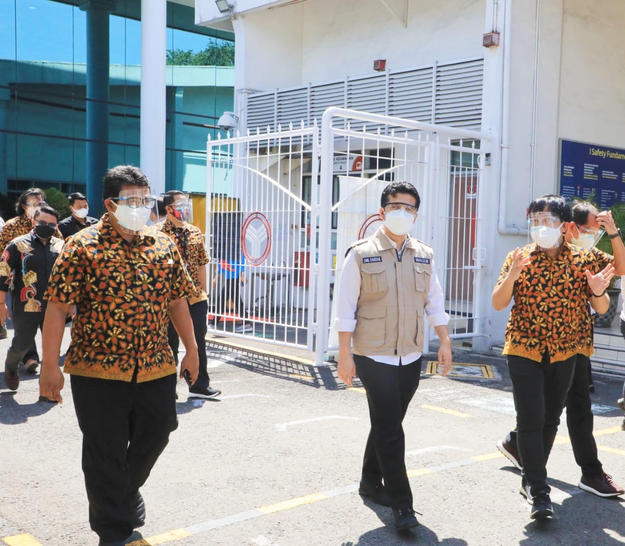 Wagub Emil Tinjau Lansung PT. Sampoerna, Semoga Ini Bisa Menjadi Role Model