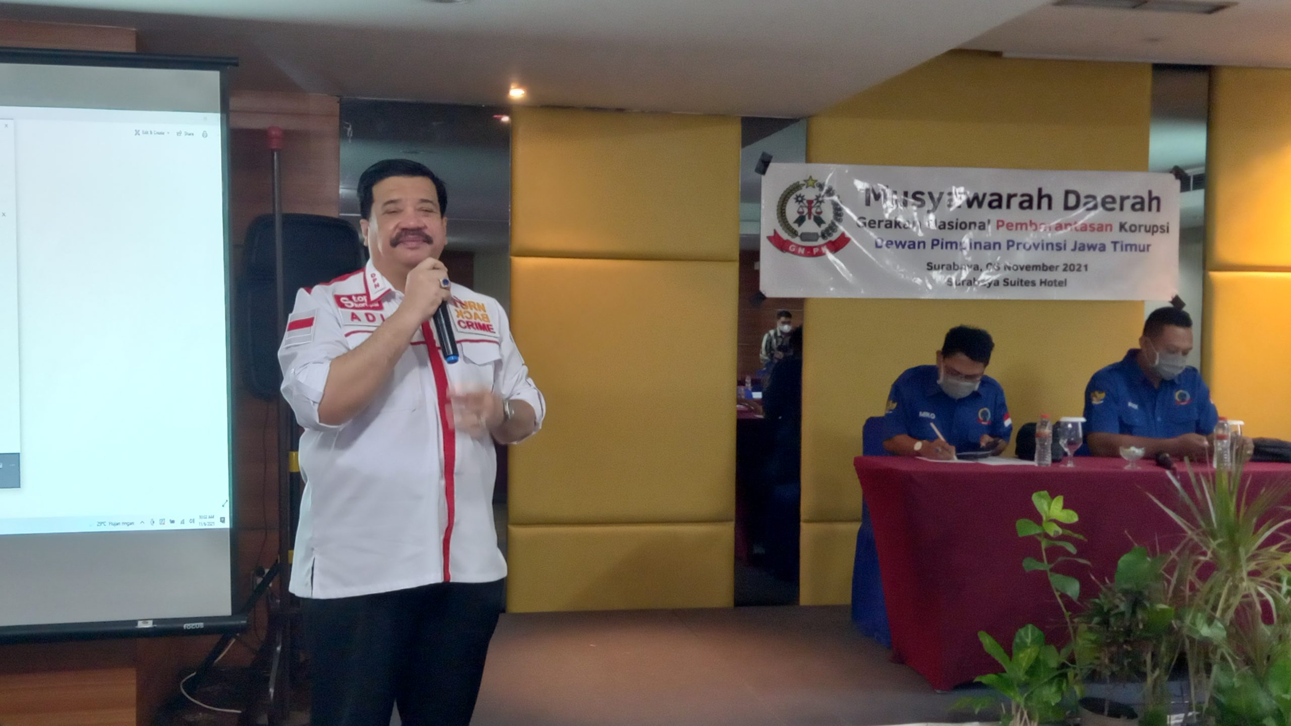 Munas GNPK, Adi Warman : GNPK Jatim Kedepanya Harus Benar Benar Total Football