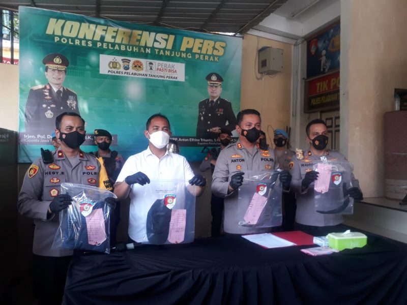 Pelaku Pembacokan di Simpang Tiga Stasiun Kota Surabaya Akhirnya di Ringkus