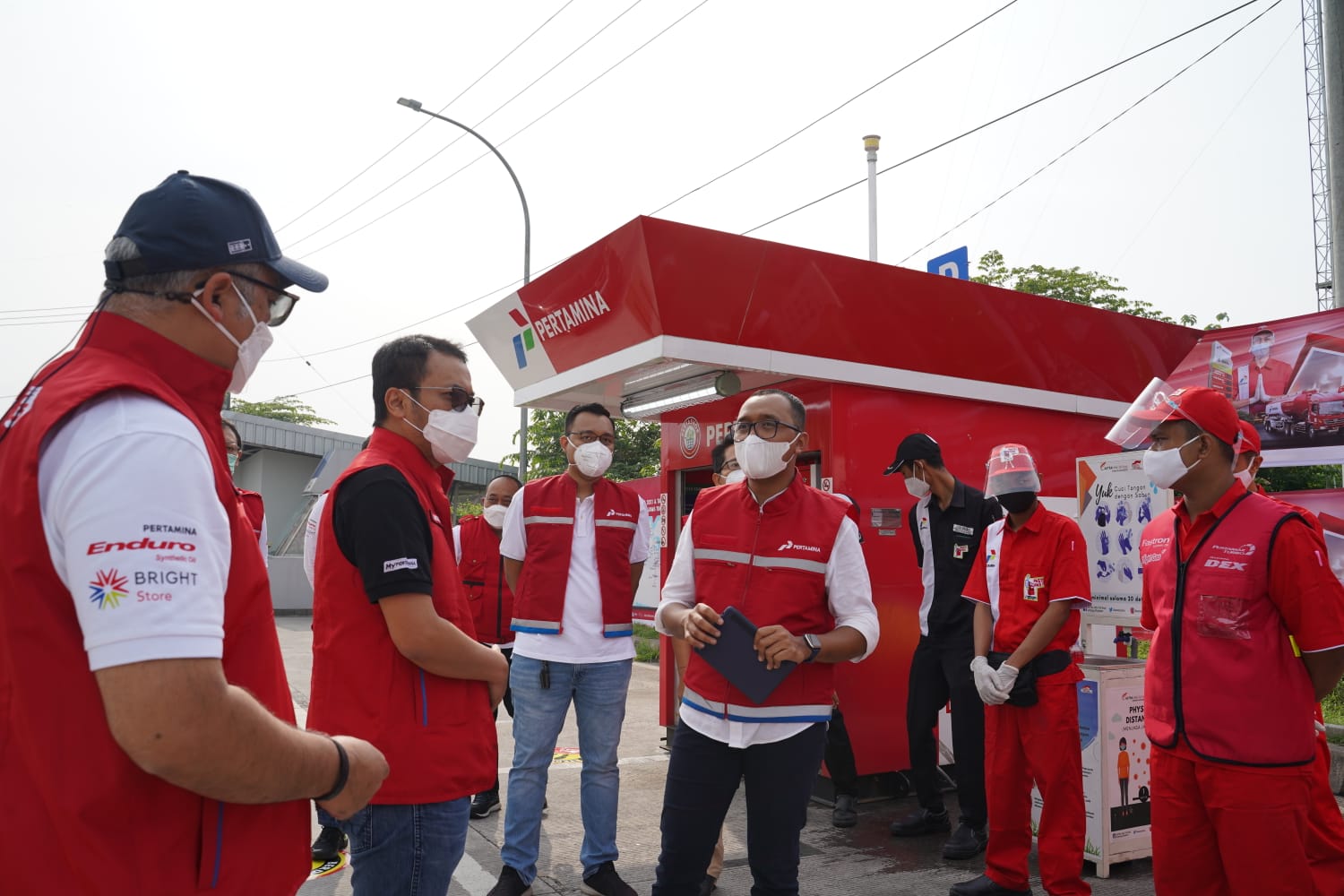 Direksi Pertamina Patra Niaga Cek Kesiapan Satgas Nataru