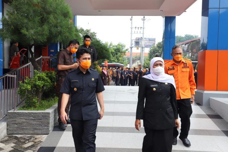 Menghadapi Cuaca Ekstrim, Gubernur Khofifah Minta BPBD Proaktif Lakukan Mitigasi Dan Kordinasi