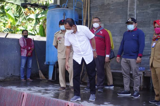 Armuji : Penanganan Banjir Surabaya Sudah maksimal