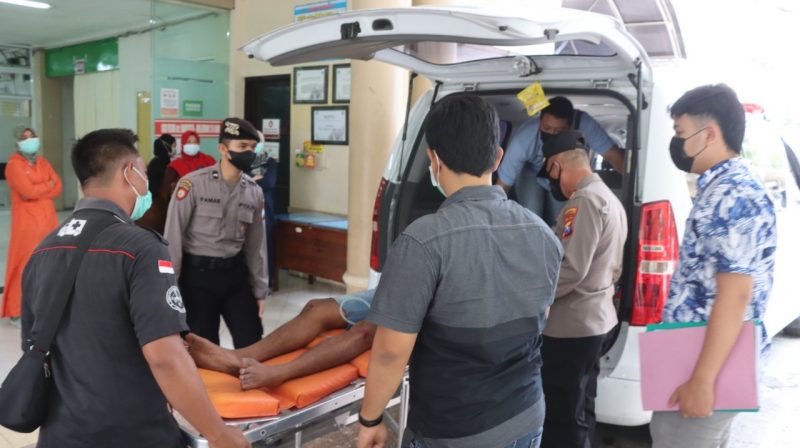Masuk Mapolres Lumajang, Pria ODGJ Diamankan Polisi