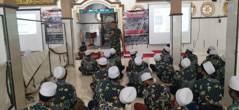 Korem 084/BJ gelar Wasgiat Sosialisasi Rekrutmen calon Prajurit Lintas agama di Ponpes Manba'ul Hikam