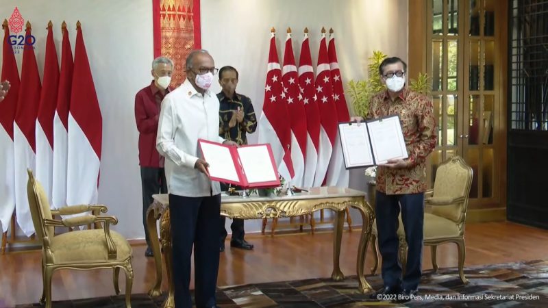Yasonna Teken Perjanjian Ekstradisi: Koruptor, Bandar Narkoba, dan Donatur Terorisme Tak Bisa Lagi Sembunyi di Singapura