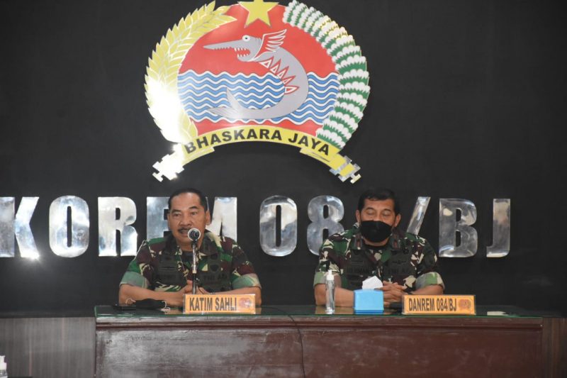 Korem 084/Bhaskara Jaya terima kunjungan Tim kajian Strategis