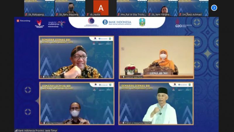Optimis Jatim Bangkit, Kantor Perwakilan Bank Indonesia Jatim Kampanyekan Gerakan Nasional Bangga Buatan Indonesia