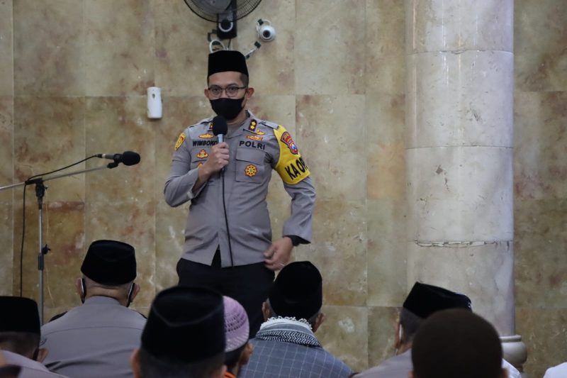 Jalin Sinergitas untuk Harkamtibmas dan Penanganan Covid-19,Kapolres Bondowoso Luncurkan Program SULING