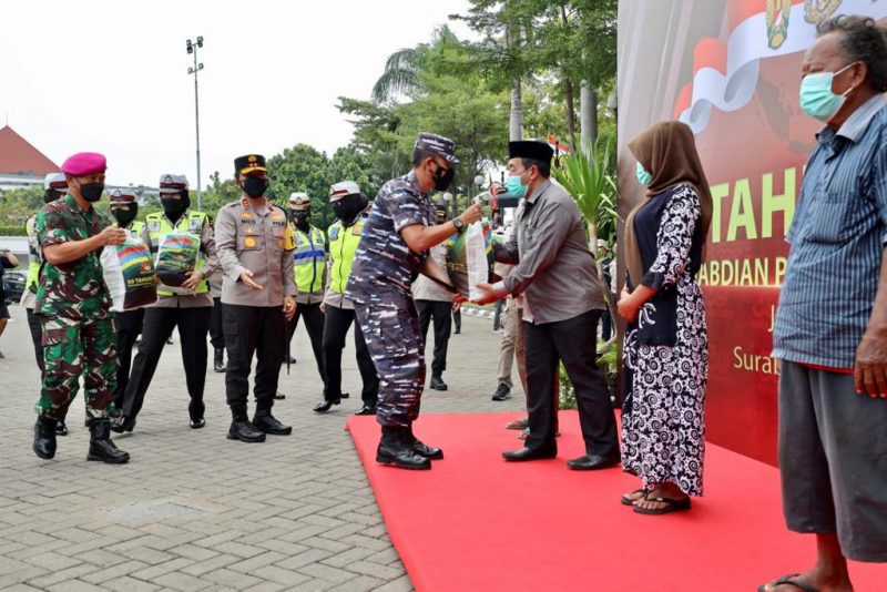 Pemberangkatan Bakti Sosial 30 Tahun Pengabdian Persada AKABRI 92 Jawa Timur