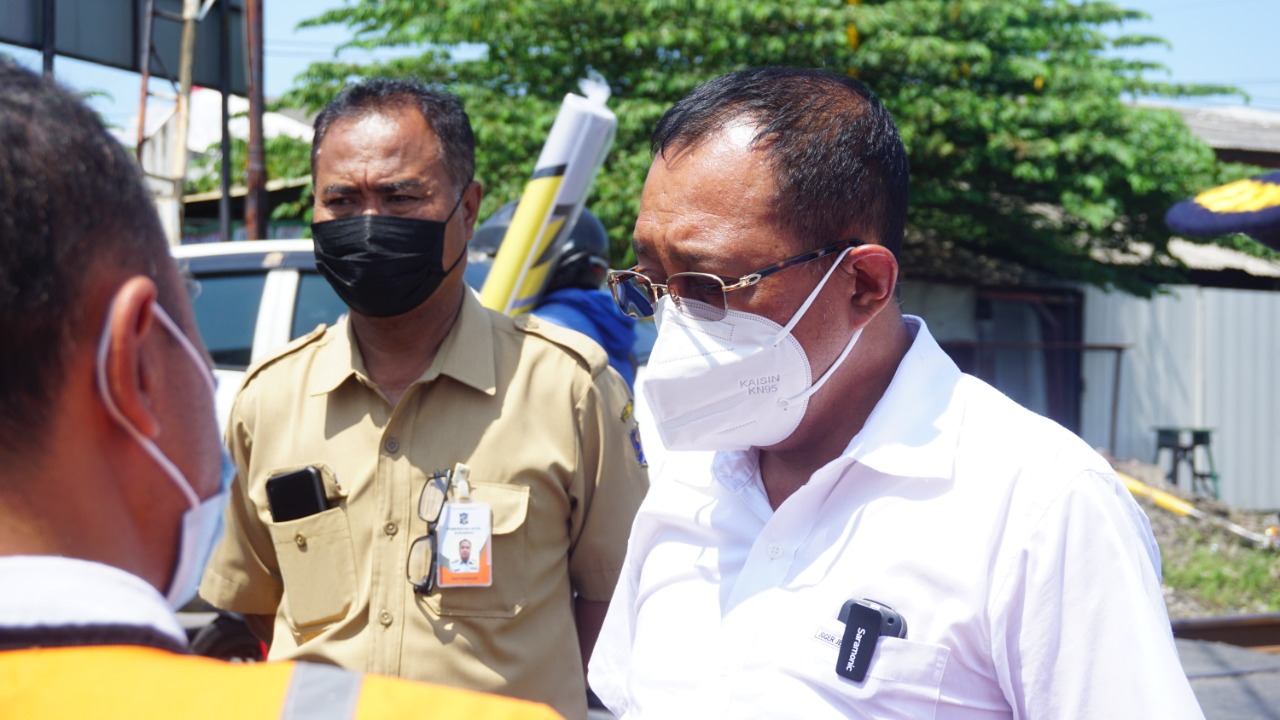 Wakil Walikota Armuji pastikan Pemerintah Kota Surabaya ambil langkah sigap tangani kecelakaan di Tol Sumo