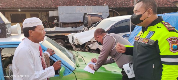 Polres Sumenep Berhasil Amankan Pelaku Video Viral Aksi Mobil Ngebut Berjalan Mundur