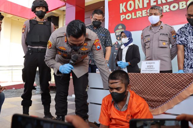 Polres Probolinggo Berhasil Ungkap Kasus pembunuhan Berkat Program Halo Pak Kapolres