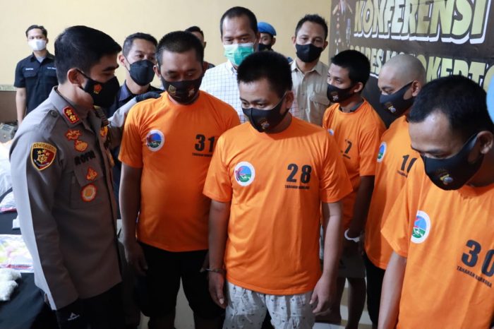 Berhasil Ungkap Jaringan Narkoba, Polresta Mojokerto Amankan 3,1 juta Butir Pil Koplo