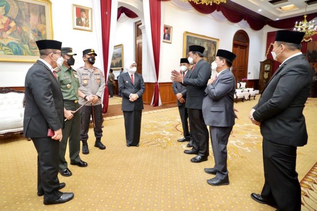 Pelantikan Komite Komunikasi Digital Jatim periode 2022 - 2024