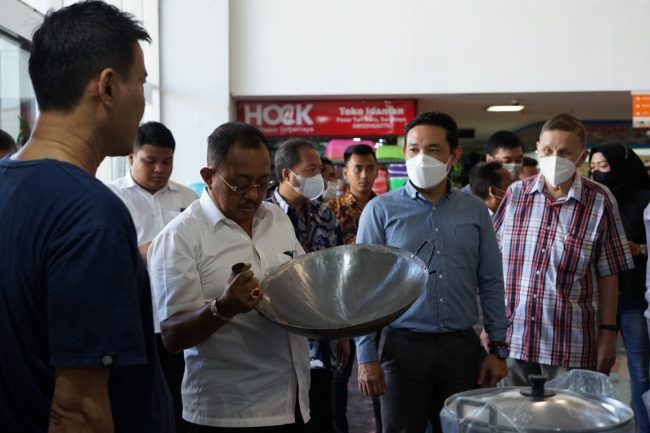 Tinjau PTB, Armuji dukung Kembalikan Kejayaaan Pasar Turi.