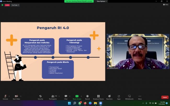 Bersama Poltek STIA LAN, FIA Unitomo Gelar Bedah Buku “Administrasi Pembangunan Komtemporer di Era Industri 4.0 dan Masyarakat 5.0”