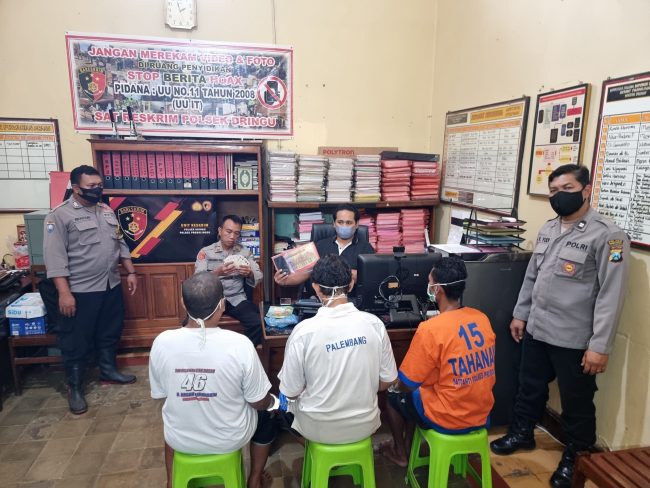 Polres Probolinggo Amankan Tiga Tersangka Kasus Perjudian