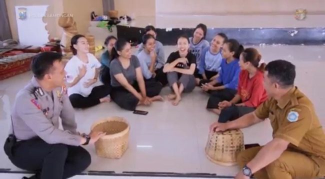 Tim Polres Lamongan Siap Sukseskan Malam Puncak Harmoni Nusantara Polda Jatim 2022