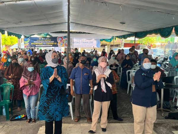 Gandeng Kemenkes, Lucy Kurniasari Lakukan Sosialisasi Germas di Surabaya.