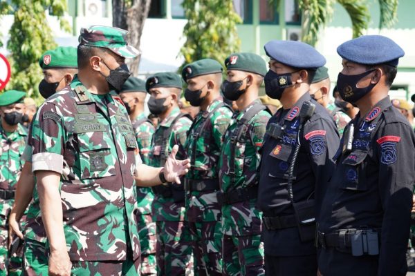 Danrem 084/BJ Pimpin Apel Gelar Pasukan Pam RI-I .