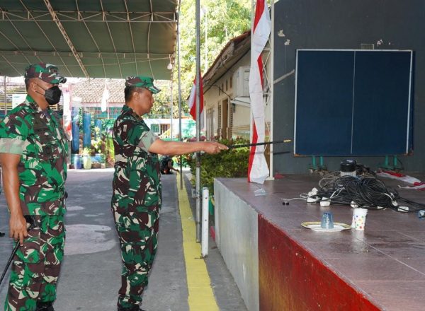 Danrem 084/BJ Tinjau Objek Sasaran yang akan dikunjungi oleh Kepala Staf Angkatan Darat.