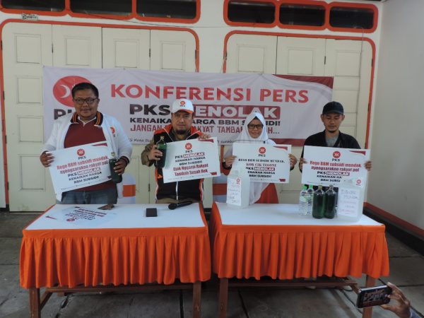 PKS Kota Surabaya Menolak Keras Kenaikan BBM , Gaungkan 6 Sikap